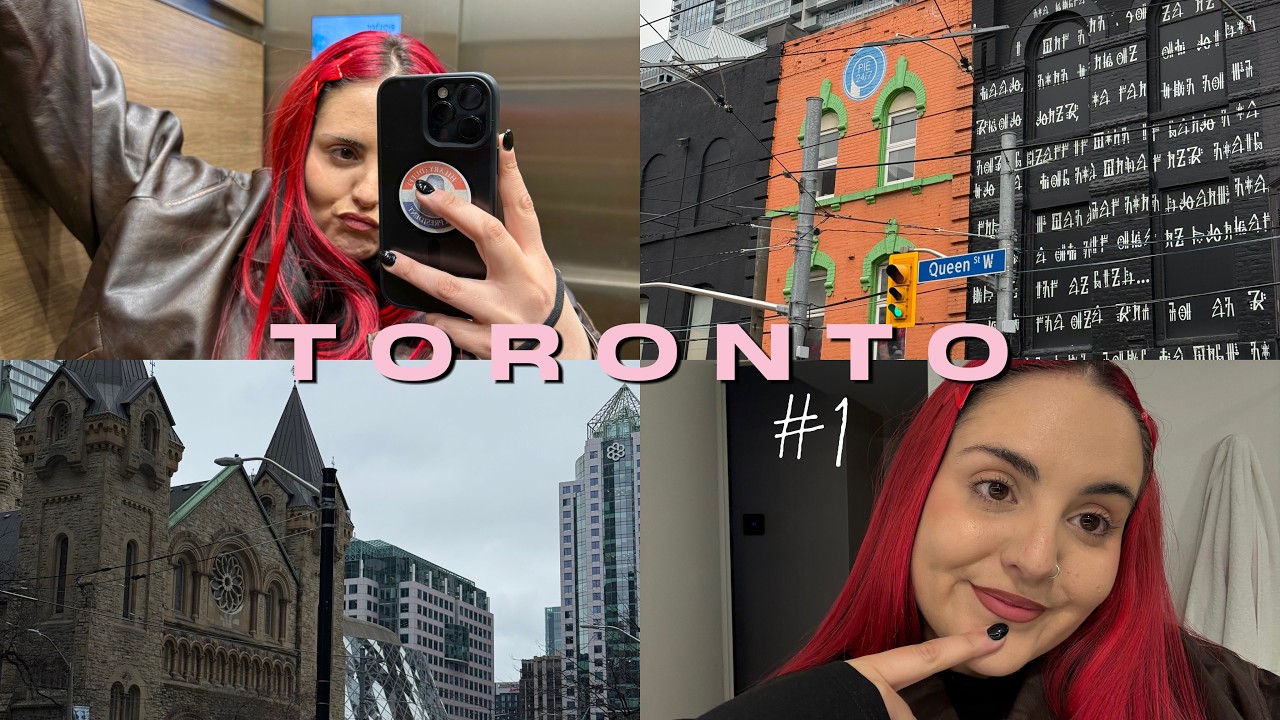VLOG #1 en TORONTO | estudiando ingl&eacute;s ✨
