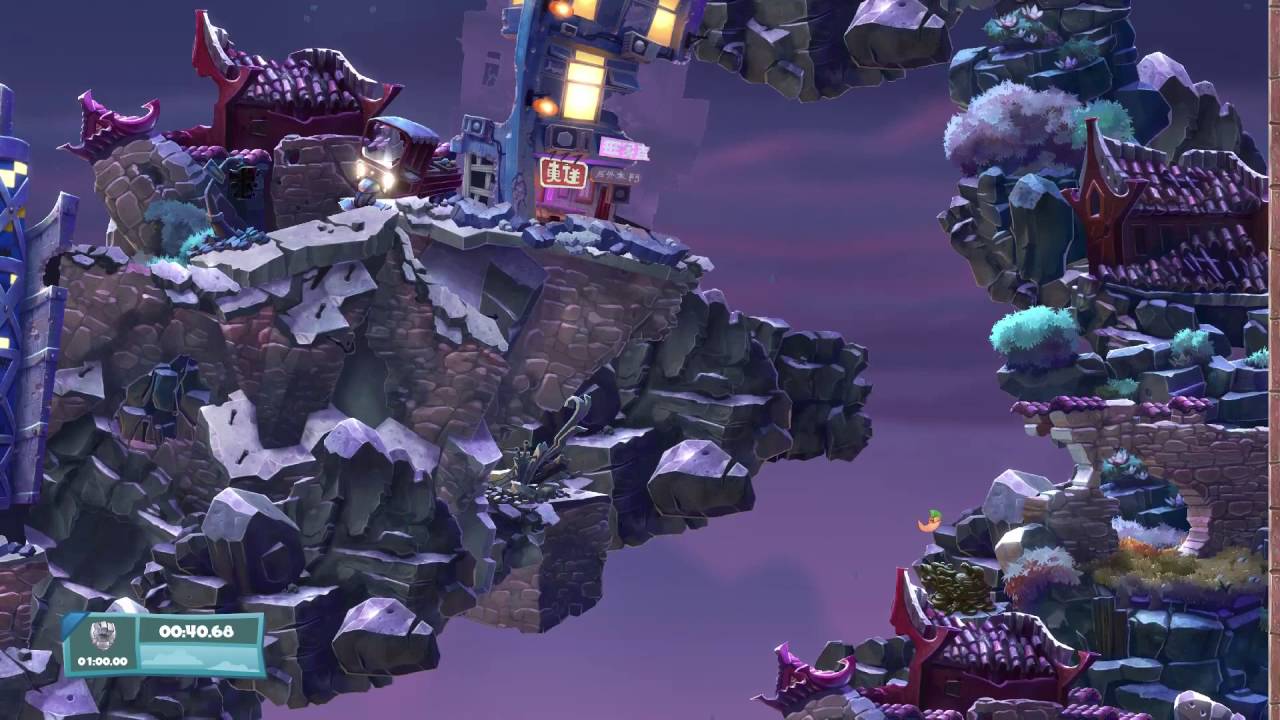 Worms W.M.D. - Pro: Ninja Rope - Gold Medal
