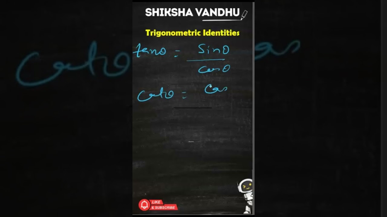Trigonometry Identities in 20 Seconds |  
