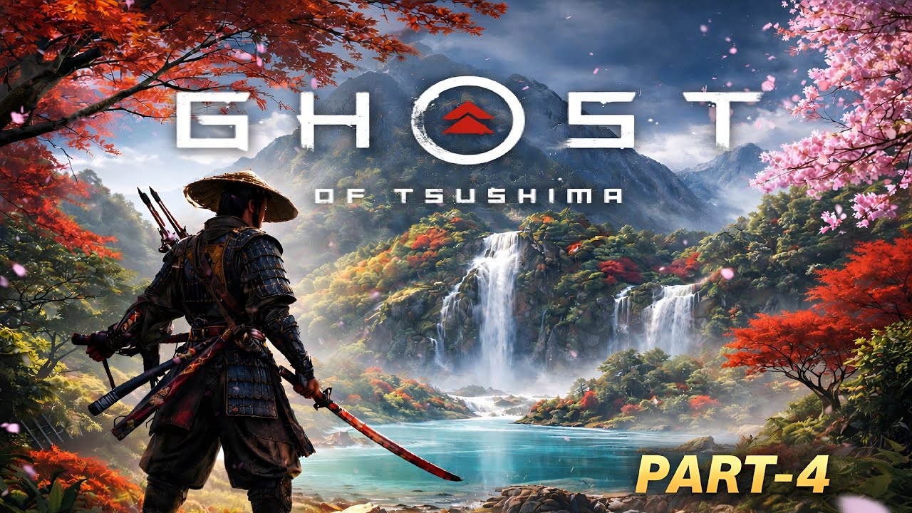 Ghost of Tsushima PC GAMEPLAY PART-4 IN 4K MAX SETTINGS WITH RTX 5090 #RTX5090#LIVE