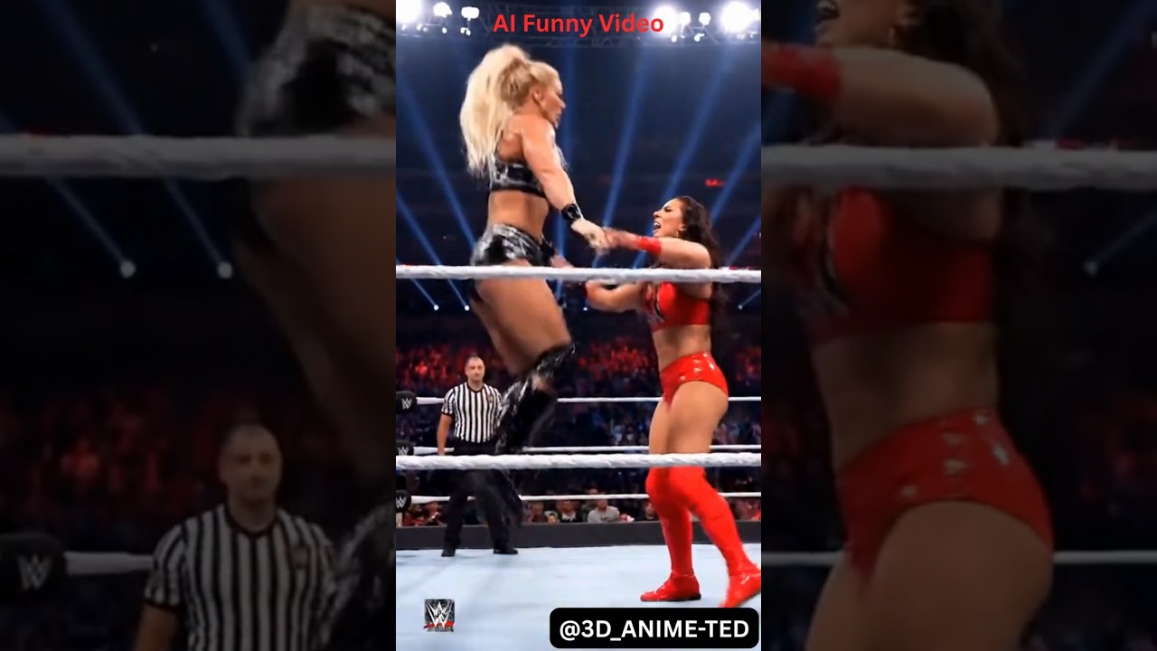 WWE Women’s Wrestling Highlight 🔥 | 8 Seconds of Action