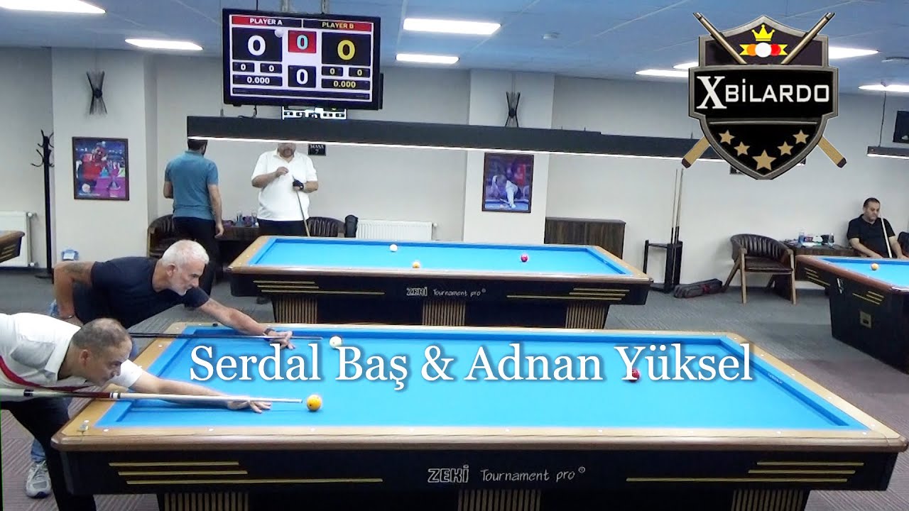 Adnan Yüksel & Serdal Baş (X Bilardo Turnuvası Son 32 Gruplar)