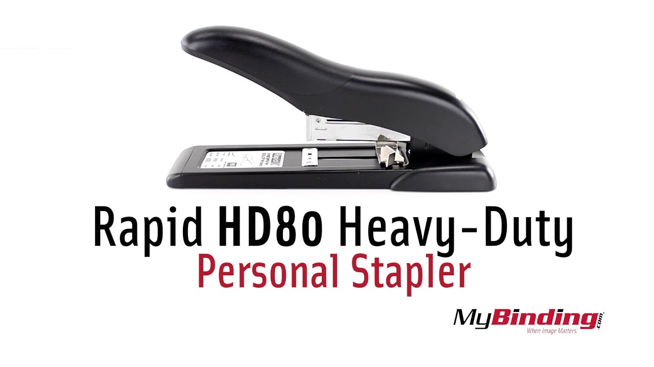 Rapid HD80 Heavy Duty Personal Stapler - Staple 80 Sheets