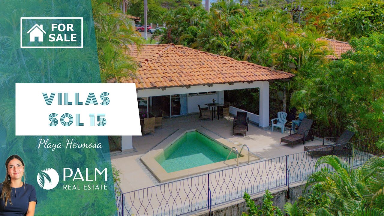 Walking Tour | Villas Sol 15 – 3 Bed Beachside Villa with Private Pool in Playa Hermosa, Costa Rica