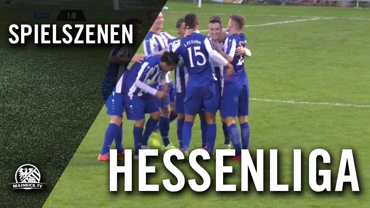 1. FC Eschborn - Spvgg. 05 Oberrad (Hessenliga) - Spielszenen | MAINKICK.TV