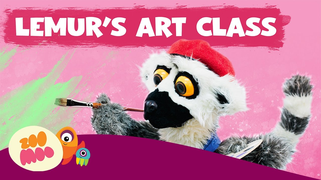 Lemurs Art Class - Sharks