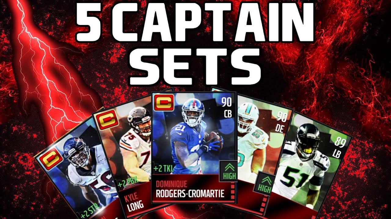 5 Captain Sets! - Madden Mobile 16