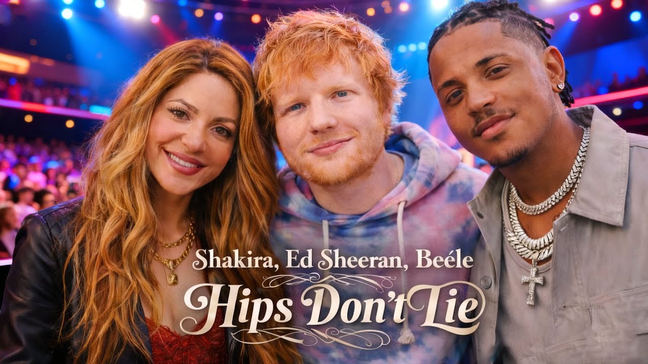 Shakira, Ed Sheeran, Beéle - Hips Don't Lie [Letra/Lyrics]
