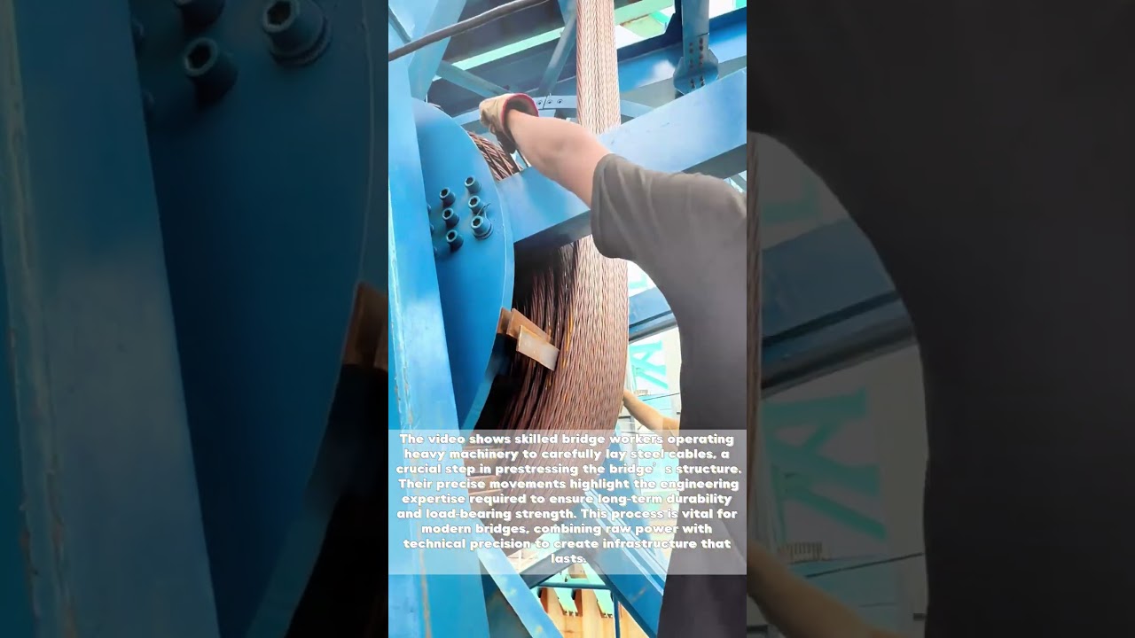 Bridge Builders: The Power of Prestressed Steel Cables