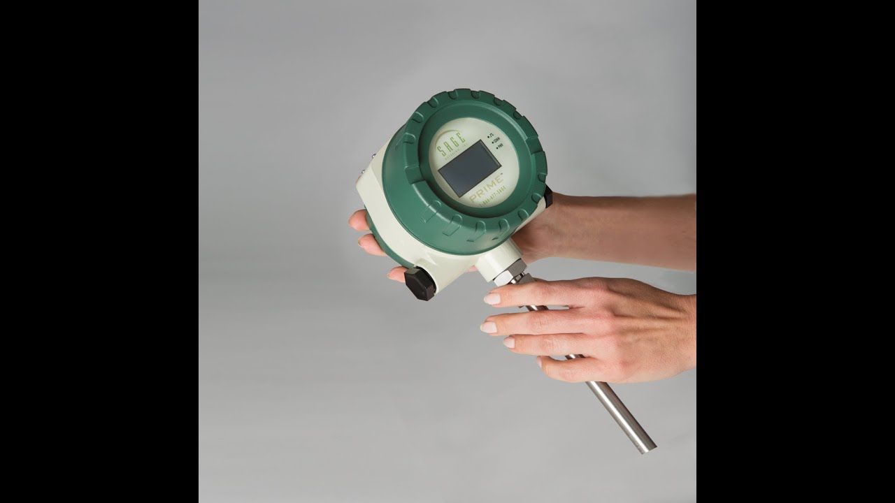 Mass Flow Meter by Sage Metering | The Prime Thermal Mass Flow Meter Theory and Working Principle