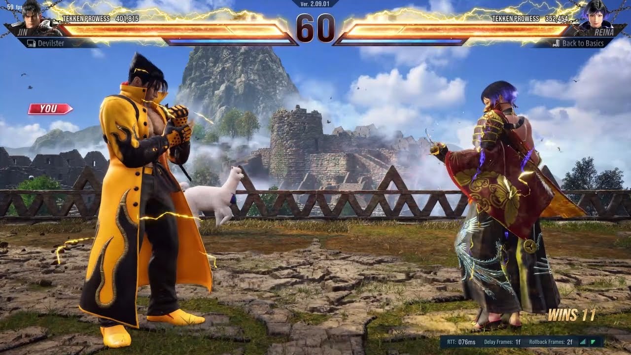 Strong Reina Beats My Wavu Wavu Jin BEAUTIFULLY!