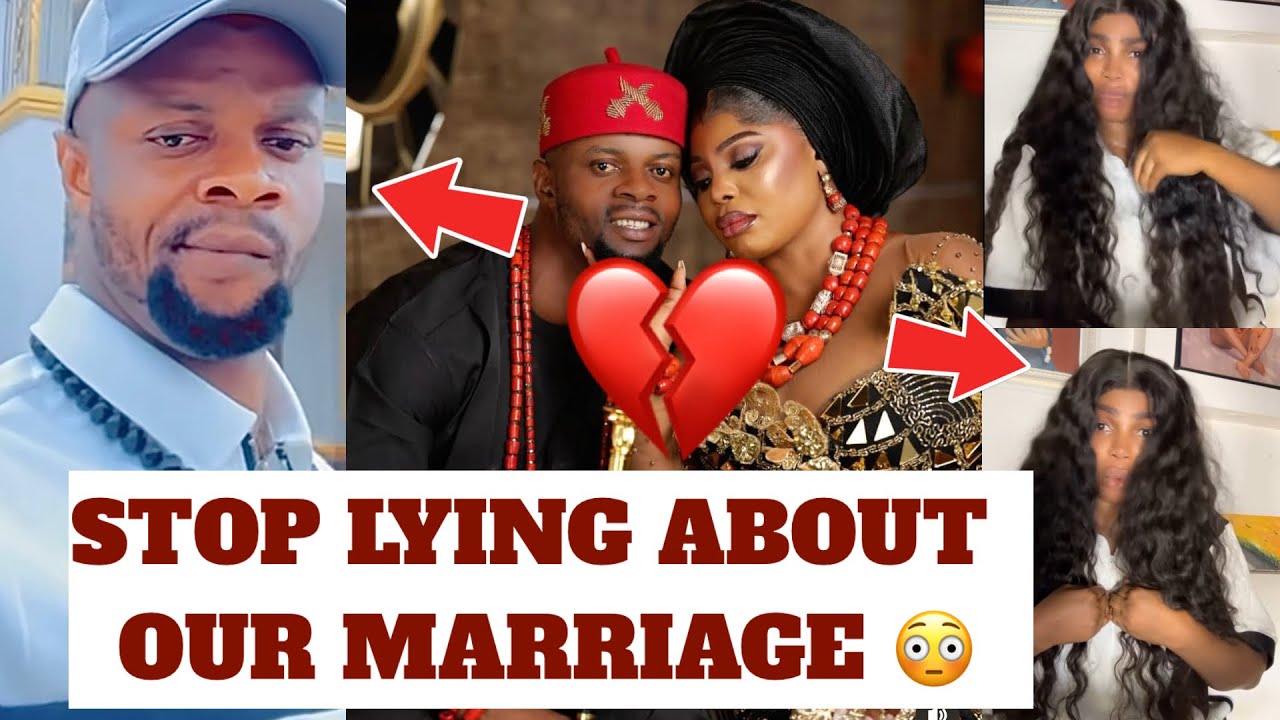 You Are A L!ar Nollywood Actress Evan Okoro Husband Blast Out For Exposing Their Marriage Secret 