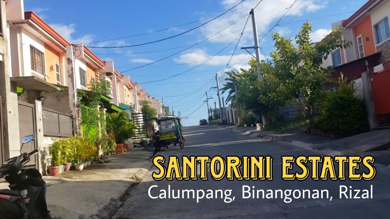 MORNING WALK WITH KIDS AT SANTORINI ESTATES BINANGONAN