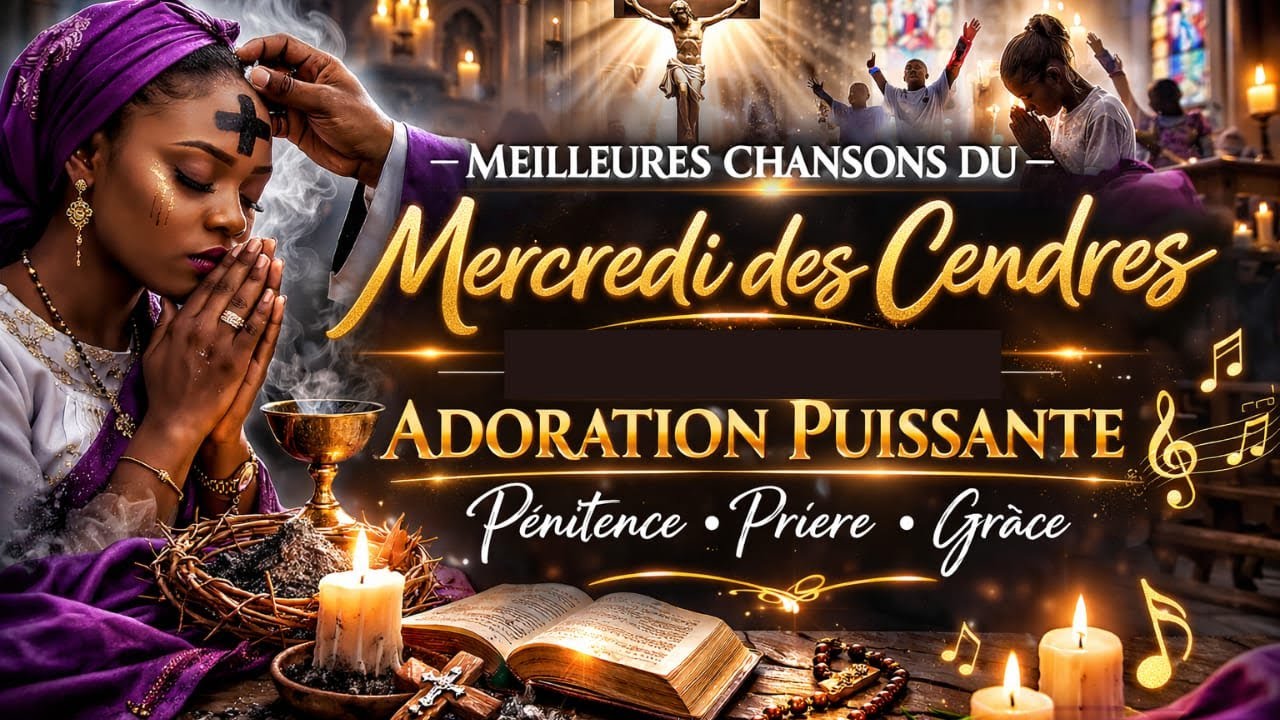 Meilleurs chants religieux pour le mercredi des Cendres