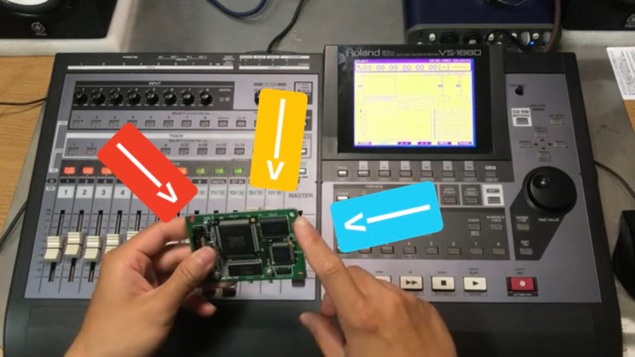 ĐMNH - Sản Phẩm Mới Mixer Roland VS-1680 VS-1880