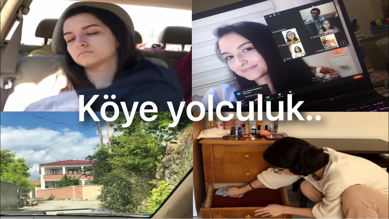 KÖYE GİDİYORUM! Bavulumu hazırlayalım,Takipçilerimle zoom görüşmesi