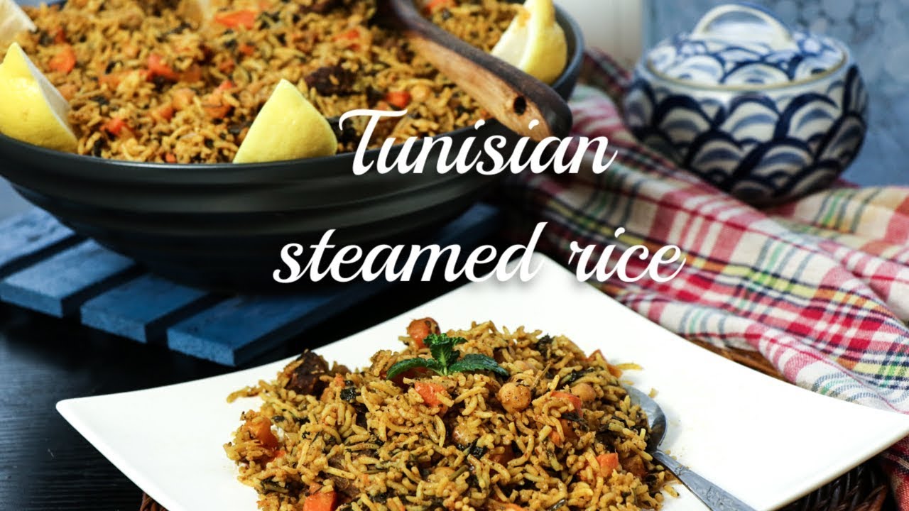 Tunisian Rice with Mixed Vegetables