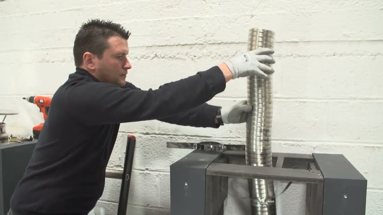 Réalisation d'une rehausse en double paroi après un tubage flexible - Detandt-Simon