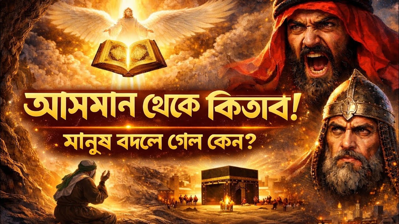 হেরা গুহায় কী ঘটেছিল? | কুরআন নাযিলের প্রথম মুহূর্ত | Islamic Bangla Motivation 