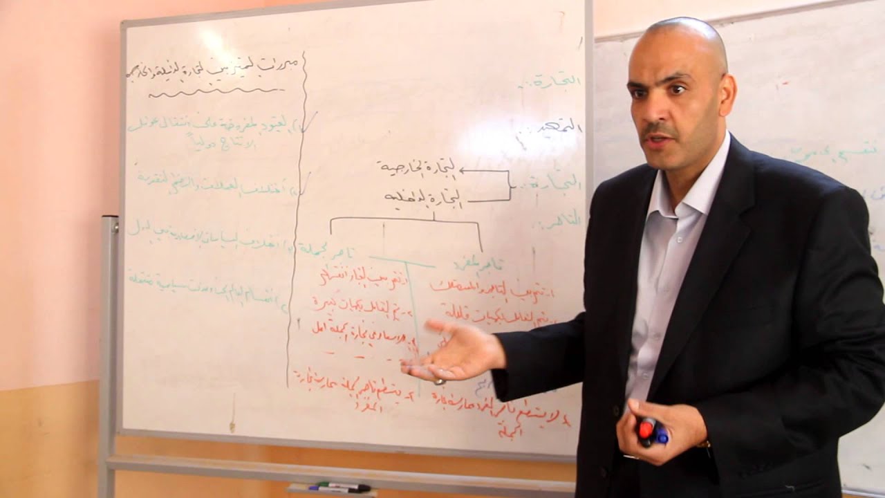 دروس التقوية .السادس الادبي والمهني. م. اقتصاد. (التجارة )المحاضرة الاولى, أ.حسين الحكيم