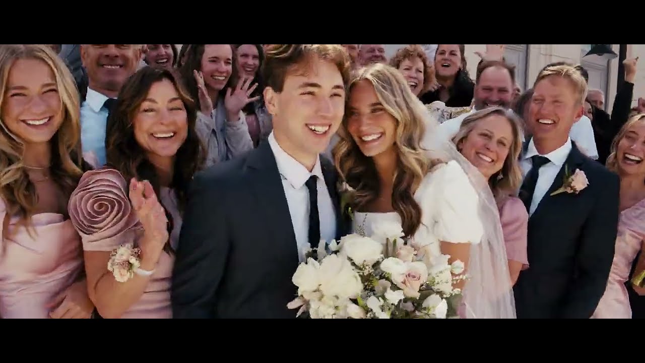 Brooke and Chase - Utah Wedding Film - Layton Temple 4K