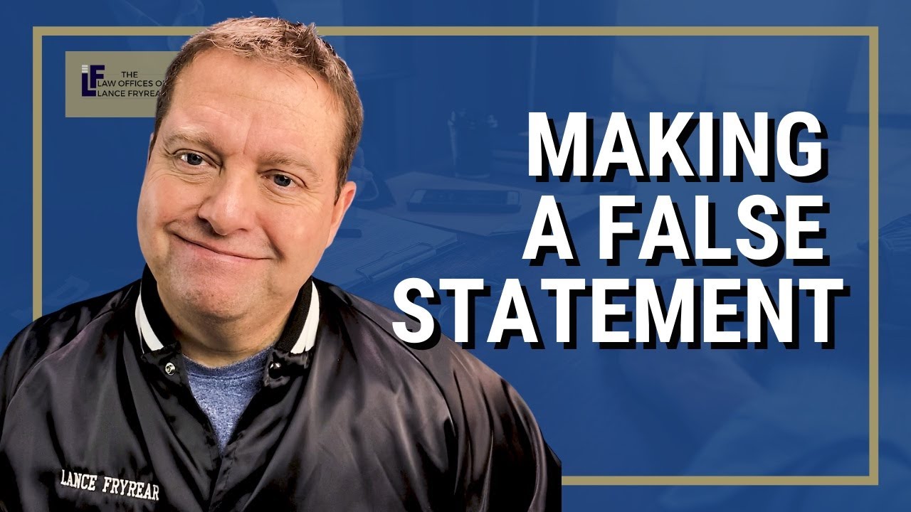 Making a False Statement to a Public Servant | Washington State Attorney