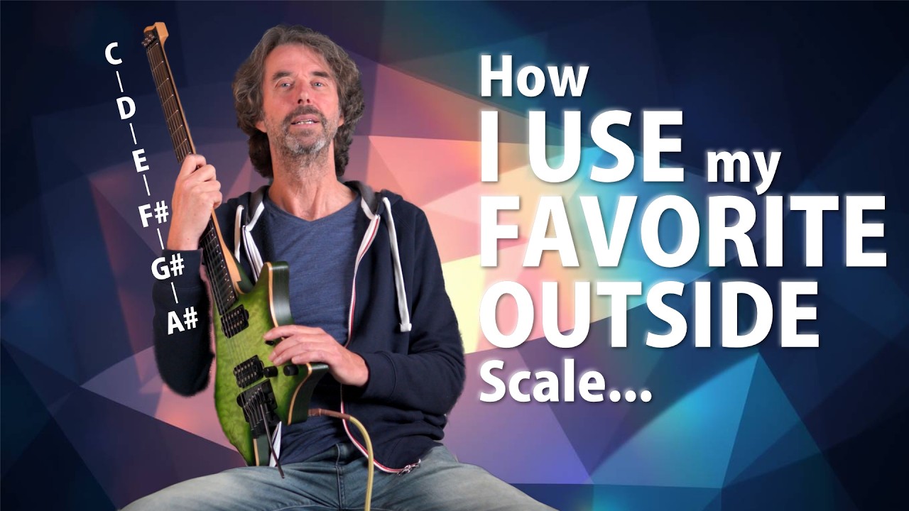 How to improvise with the Amazing Whole Tone Scale – Explanation, Examples and ideas for Guitarists!