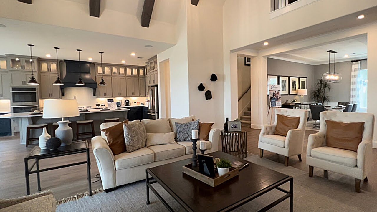 WOW!   This Model Home Will Amaze You!   1.5 Story Home Tour :  Model Home Tour