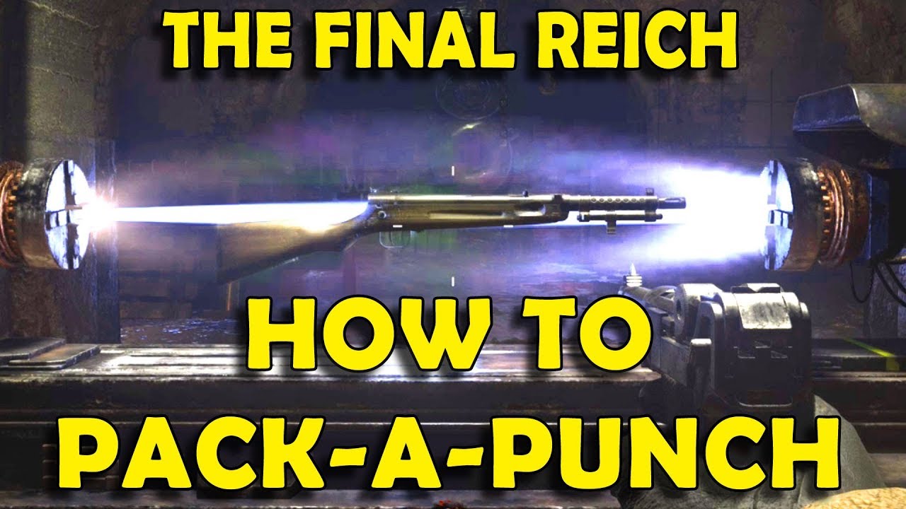 Call of Duty WW2 - How to Unlock Pack-a-Punch (The Final Reich Zombies)
