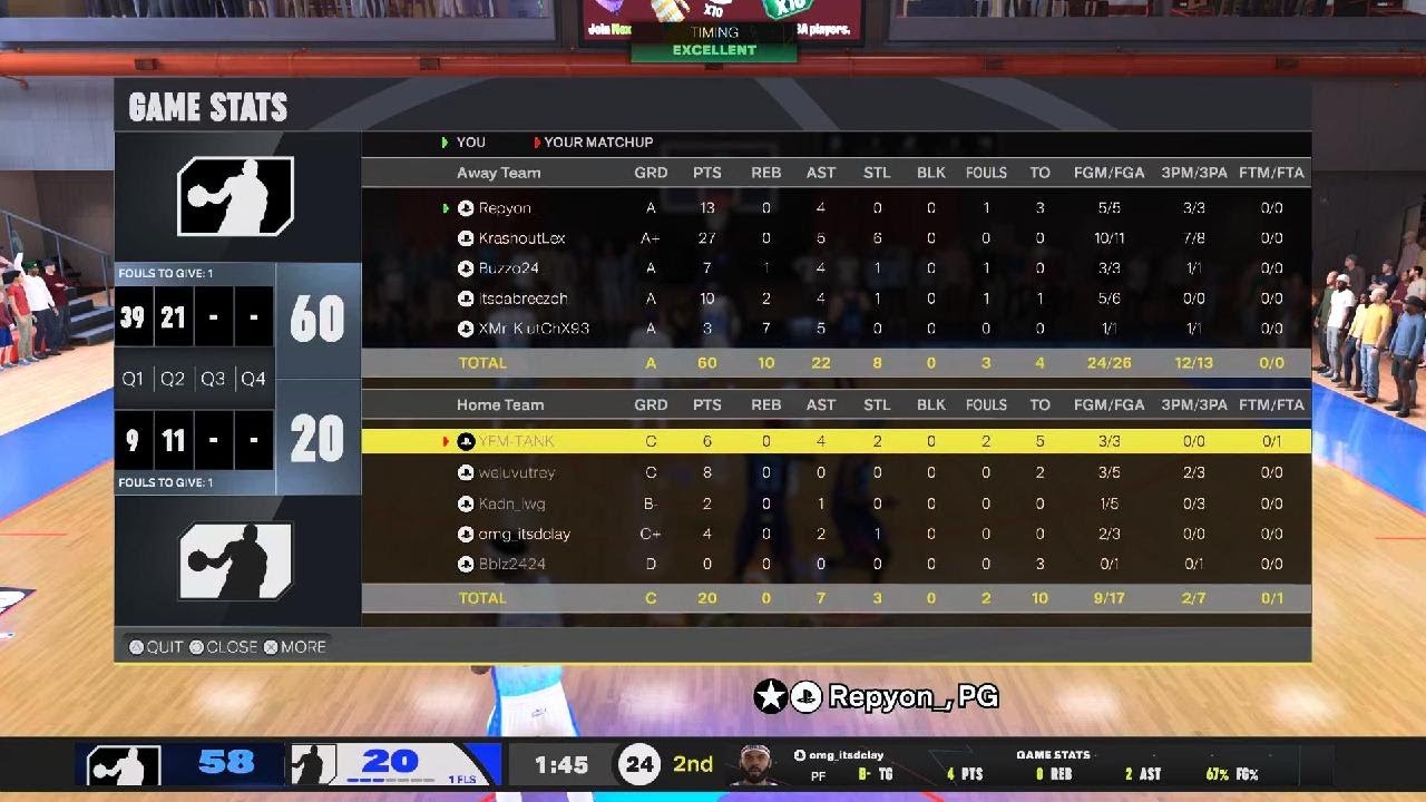 Beat Them By 40 in The First Half and Made Them Rage Quit. #RecGameplay #NBA2K26