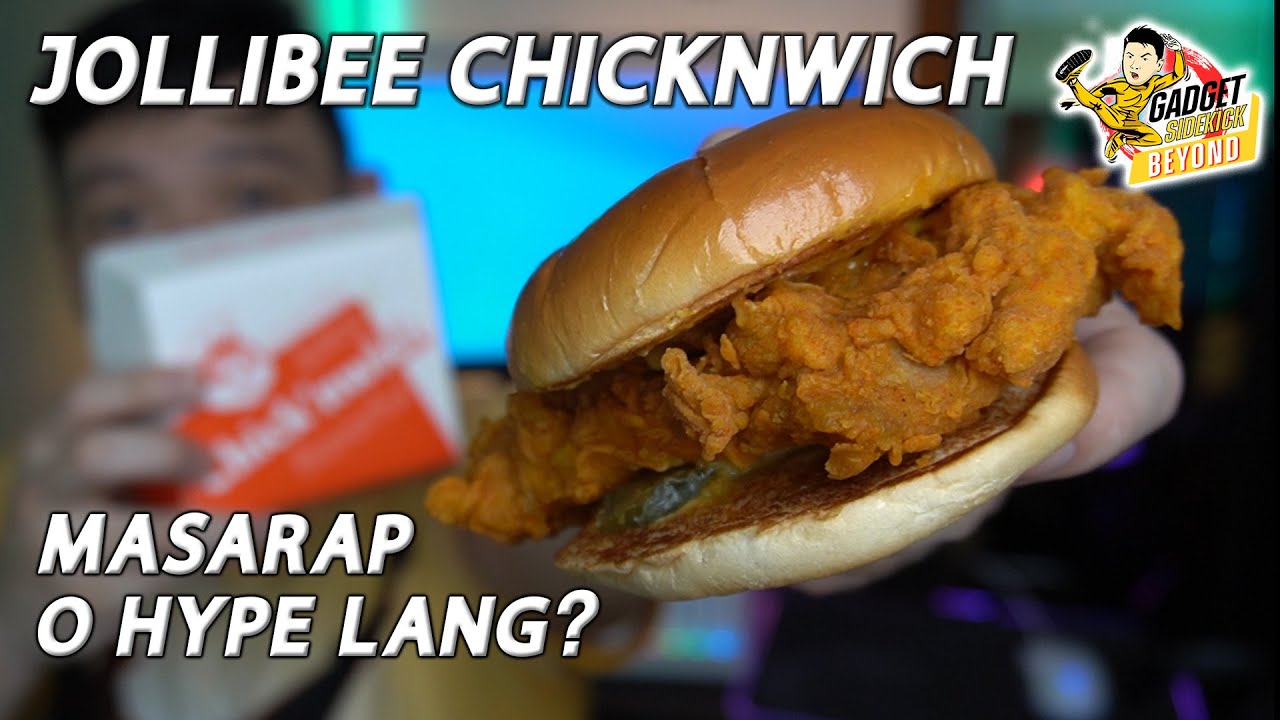 Jollibee Chicknwich - Hype lang ba or Talagang Masarap?