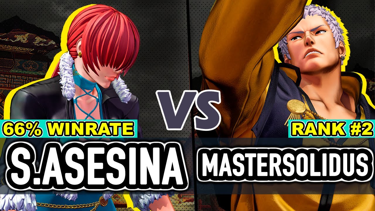 KOF XV ▰ SHERMIE ASESINA (Shermie/Athena/Leona) vs MASTERSOLIDUS (O.Yashiro/Dolores/Heidern)