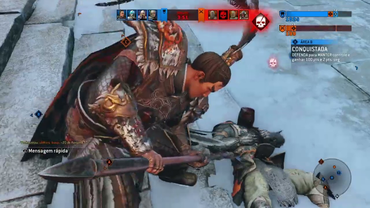 For Honor matando geral pro meu amor