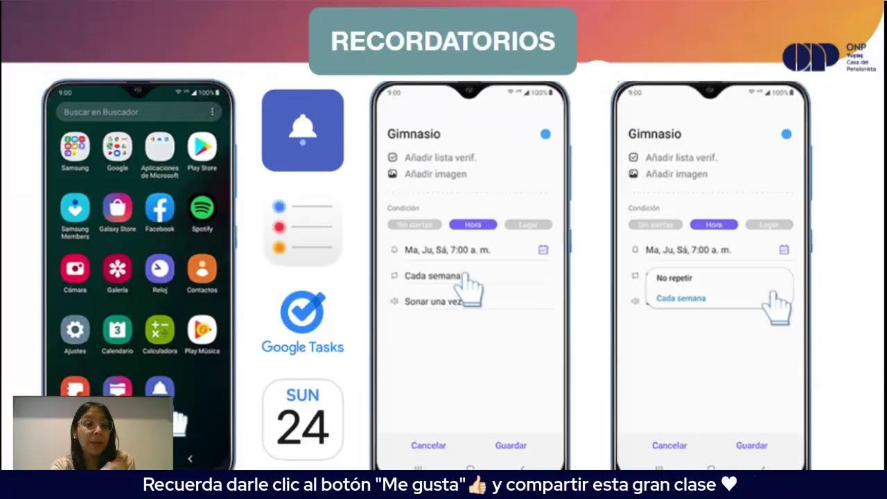 Uso del Celular Inteligente: Calendario y reloj (Clase n° 16 - 2026)