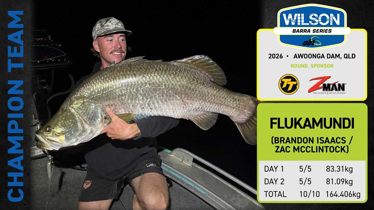 Серия Wilson BARRA 2026 | Интервью победителя этапа на плотине Авоонга (TTs/Zman) с командой Fluk...