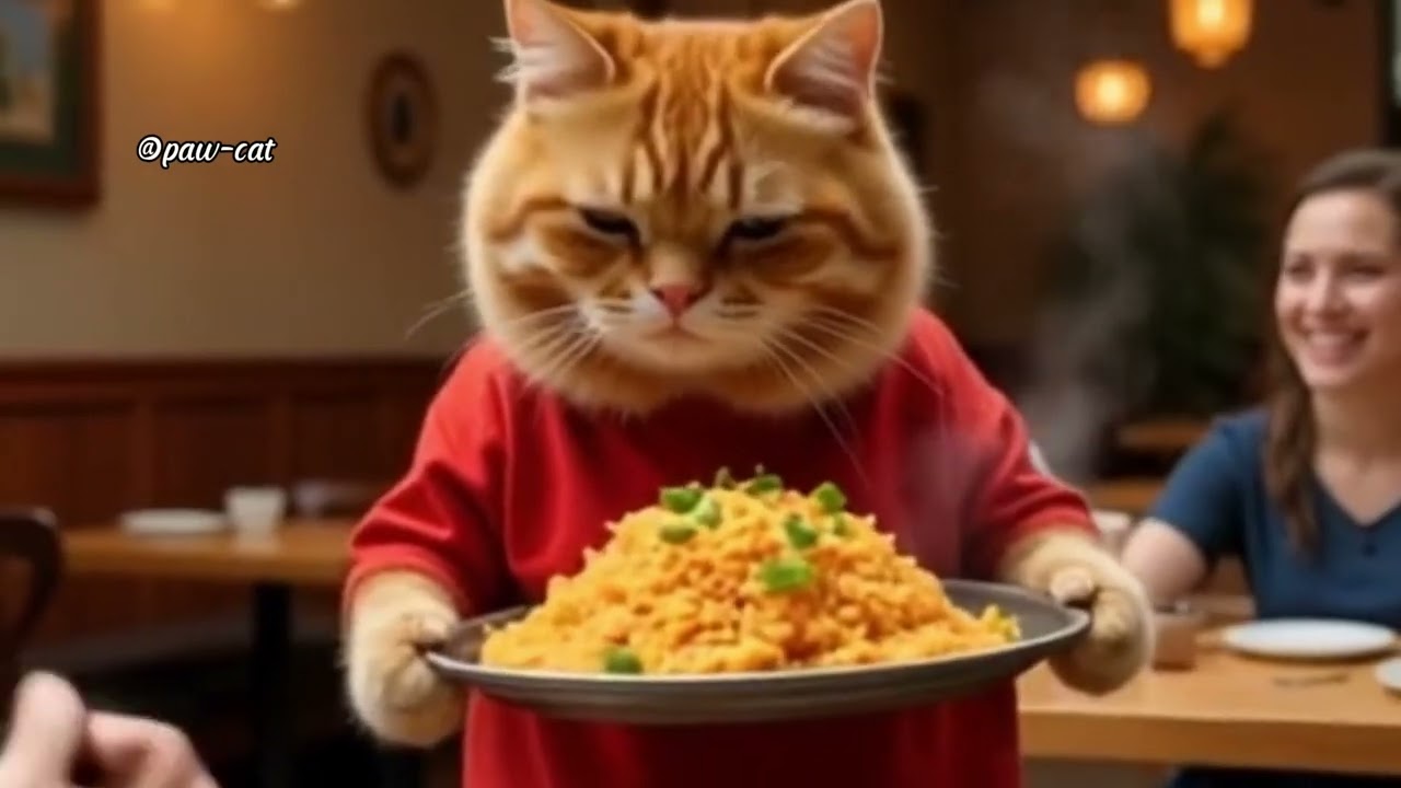 Compilasi video Chef Oyen di Dapur #kucingviral #kucinglucu #kucingorange #cheff #cooking #kitchen
