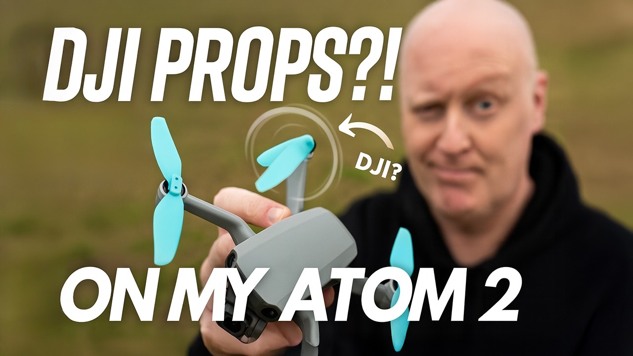 Можно ли заставить летать Potensic Atom 2 с помощью мини-пропеллеров DJI?