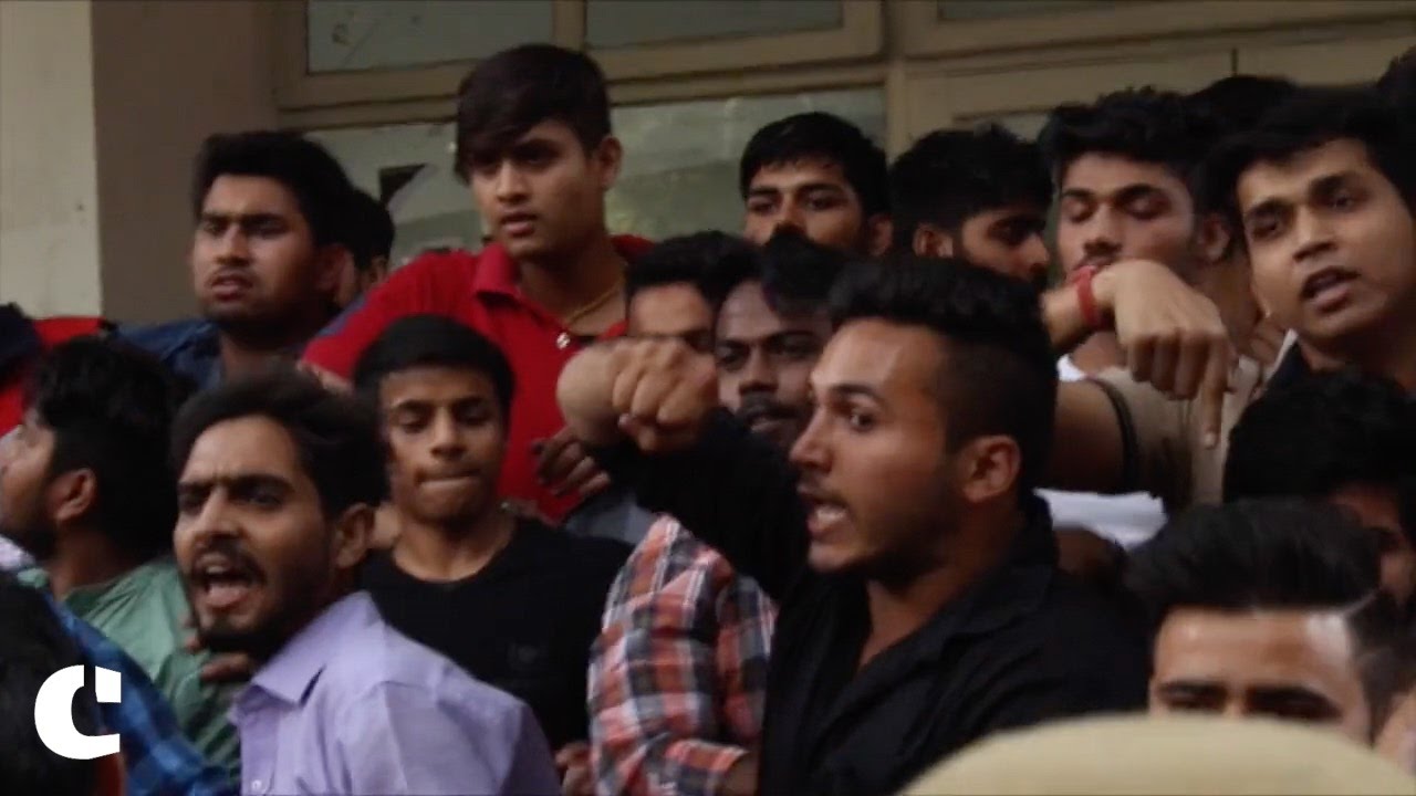 ABVP on rampage in Ramjas college, pelts stones at seminar featuring Umar Khalid