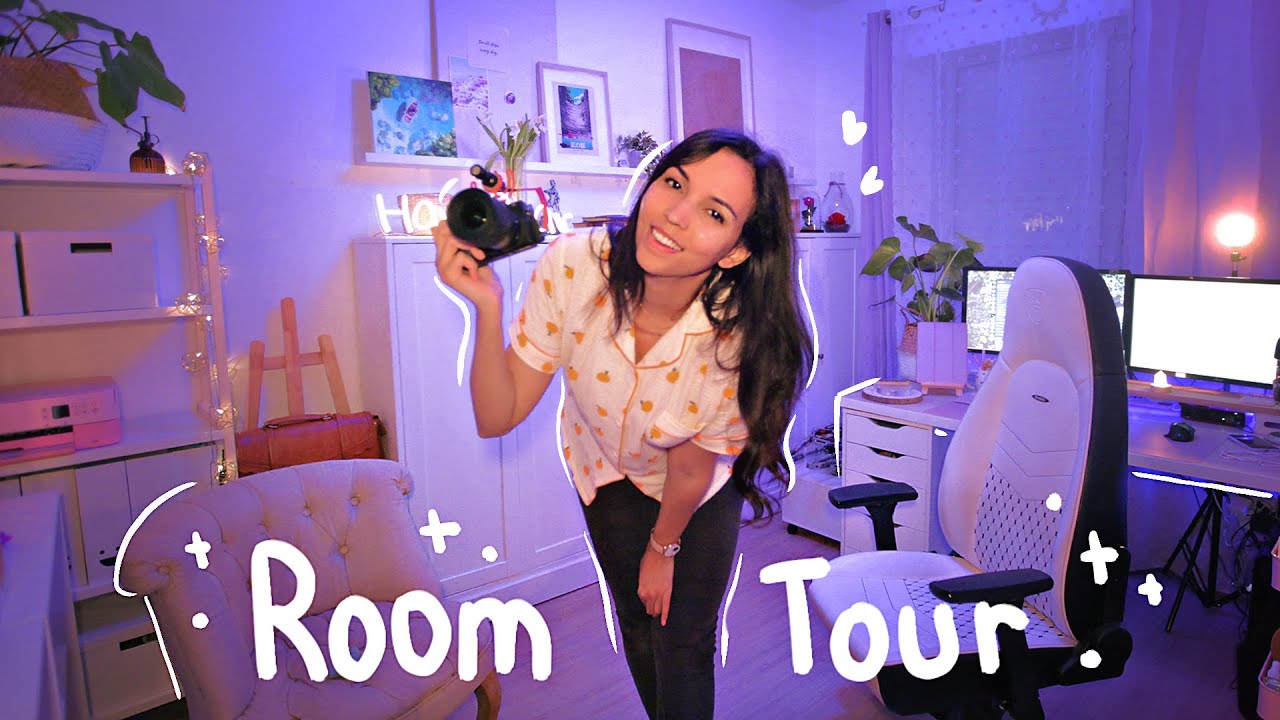 ASMR ROOM TOUR | Aesthetic, creative safe place
