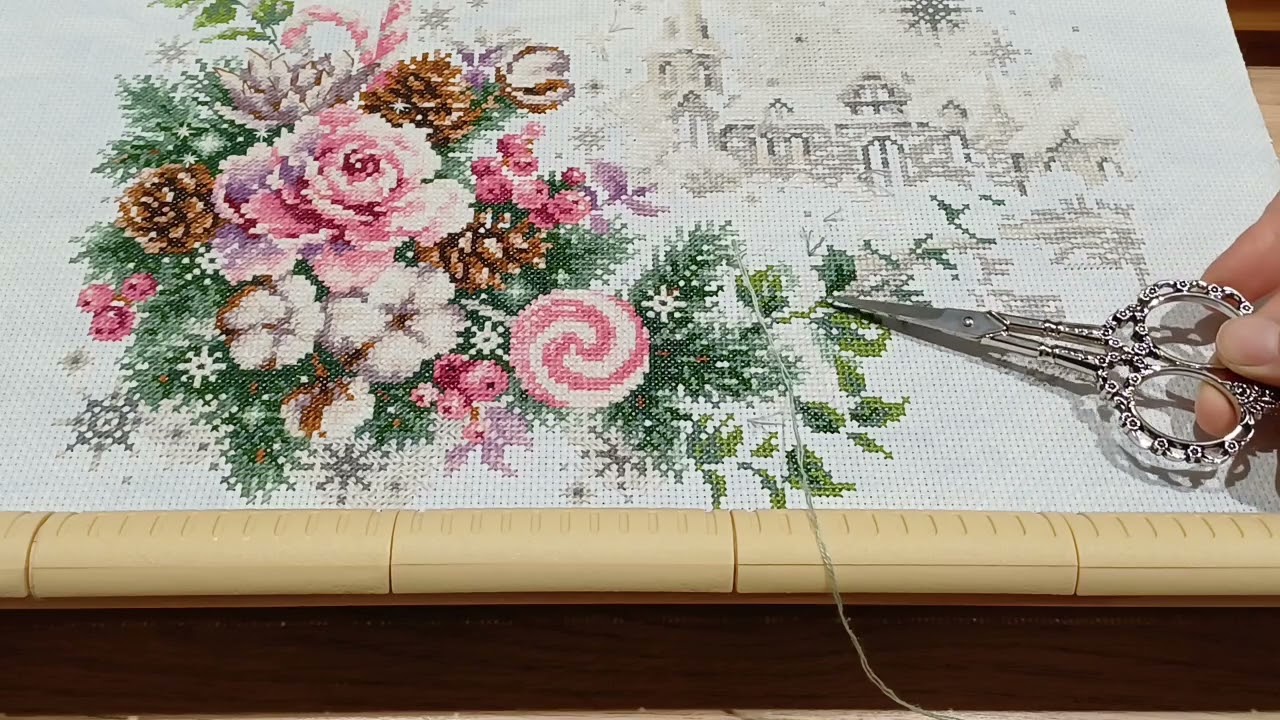 Flosstube #52 Co się działo w październiku #crossstitch 