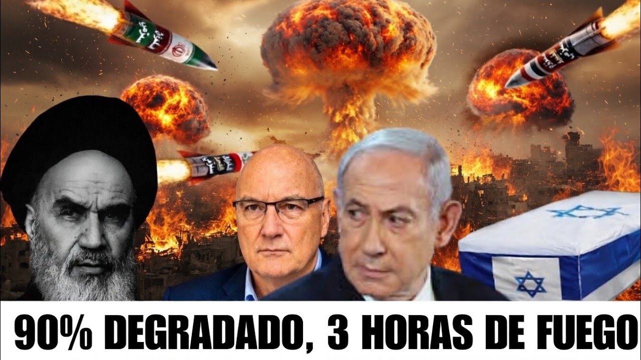 Irán Ataca a Israel Durante 3 Horas — Funcionarios Dicen que el 90% de la Amenaza Ha Desaparecido