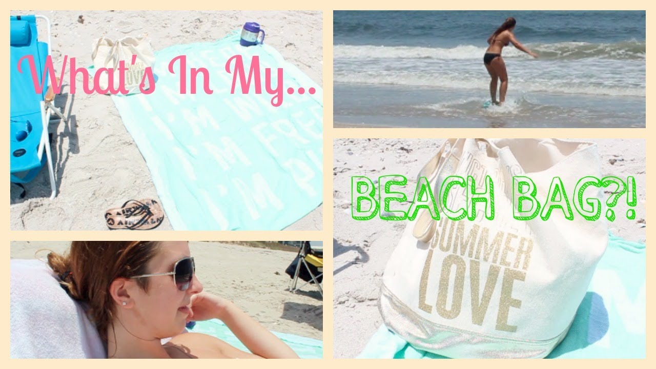 What's In My Beach Bag?! | spreadinsunshine15
