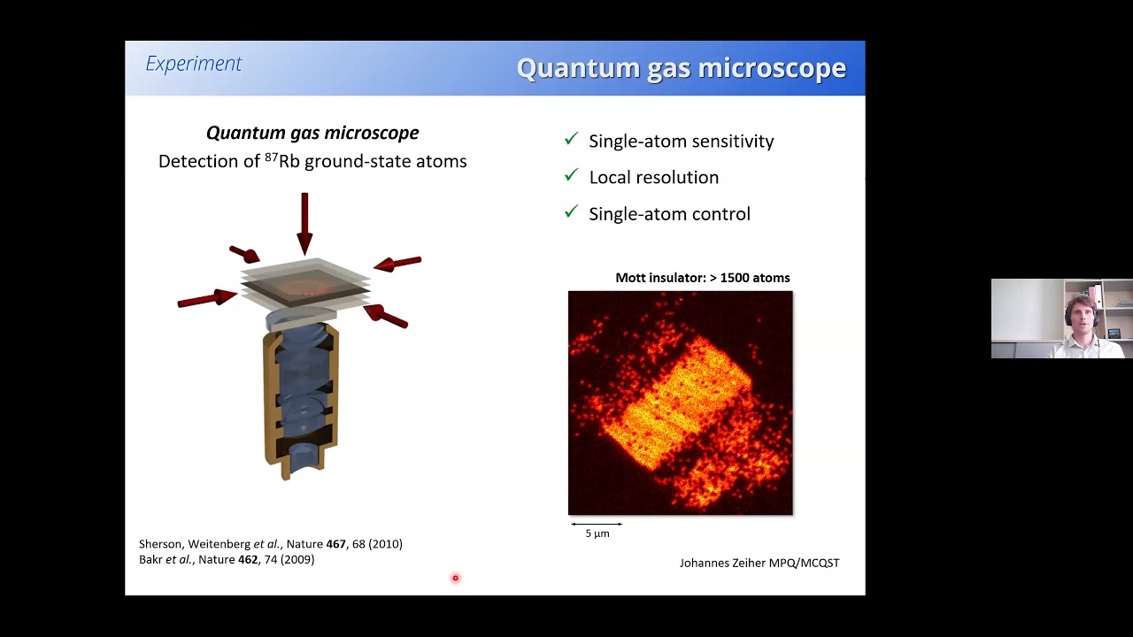 MCQST2021 | Observation of KPZ superdiffusion in a Heisenberg quantum magnet (Johannes Zeiher)