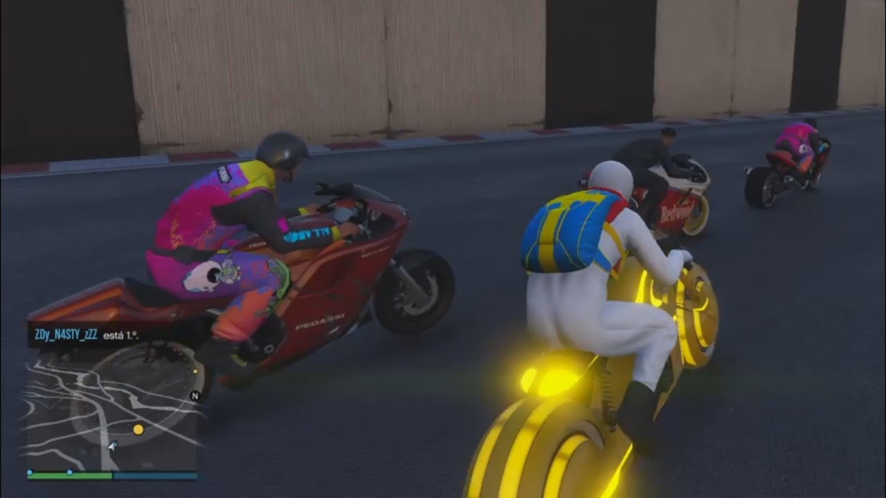 GTA 5 - Stunt Races Clips - Gliding, Failed Comeback, Dirty Driving