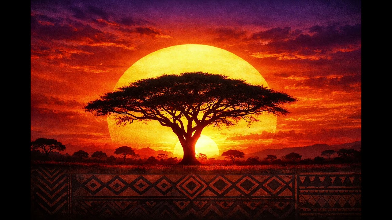 Echoes of Africa | Zulu Voices for Deep Calm & Rhythmic Serenity (Heartbeat Mix) 🌍✨