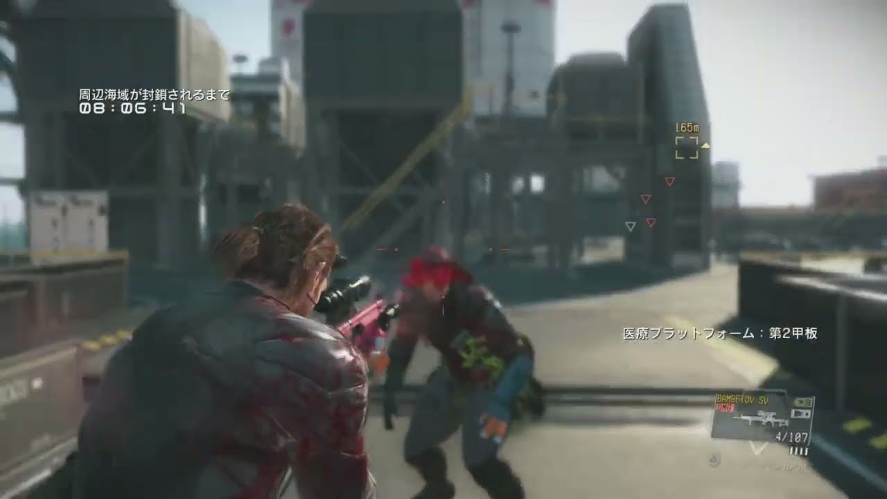 【MGS5 FOB】monjiおひさー^^