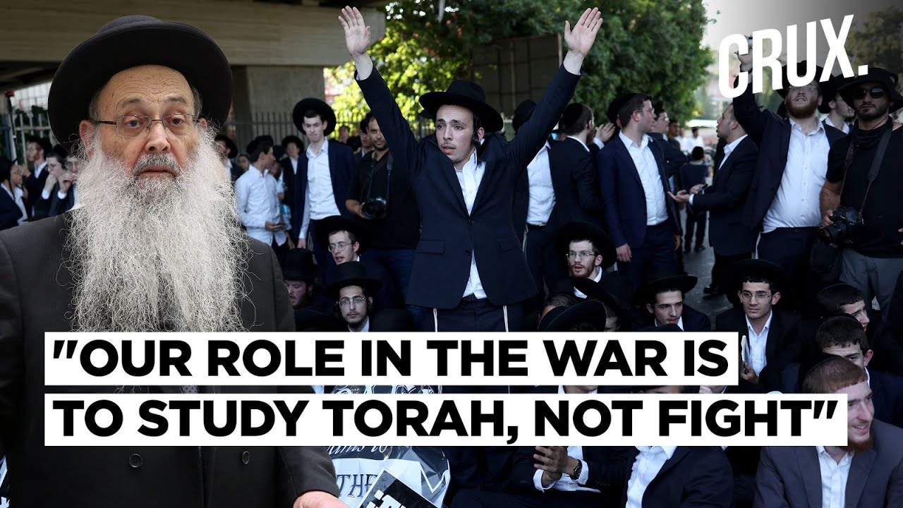 "Prison Over Army" | Ultra-Orthodox Jews Block Roads Over Draft, Rabbi Warns Of "More Fatalities"