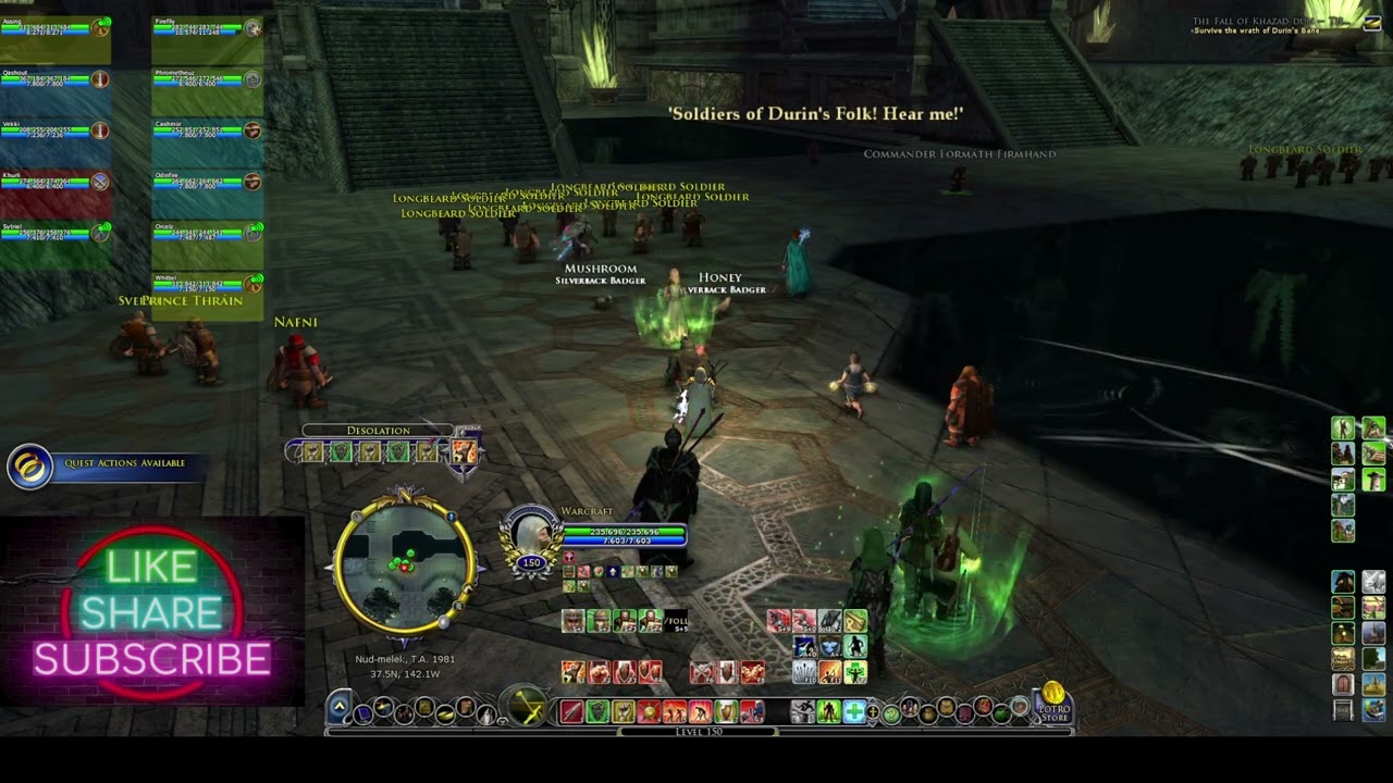Lord Of The Rings Online - The Fall of Khazad-Dum T1 + T2 - VC