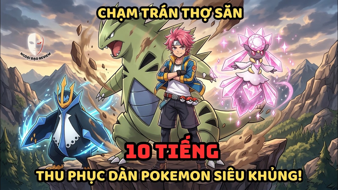 🔥TỔNG HỢP P1 🔥Pokémon Fanfic: Chạm Trán Thợ Săn, Thu Phục Dàn Pokémon Siêu Khủng!