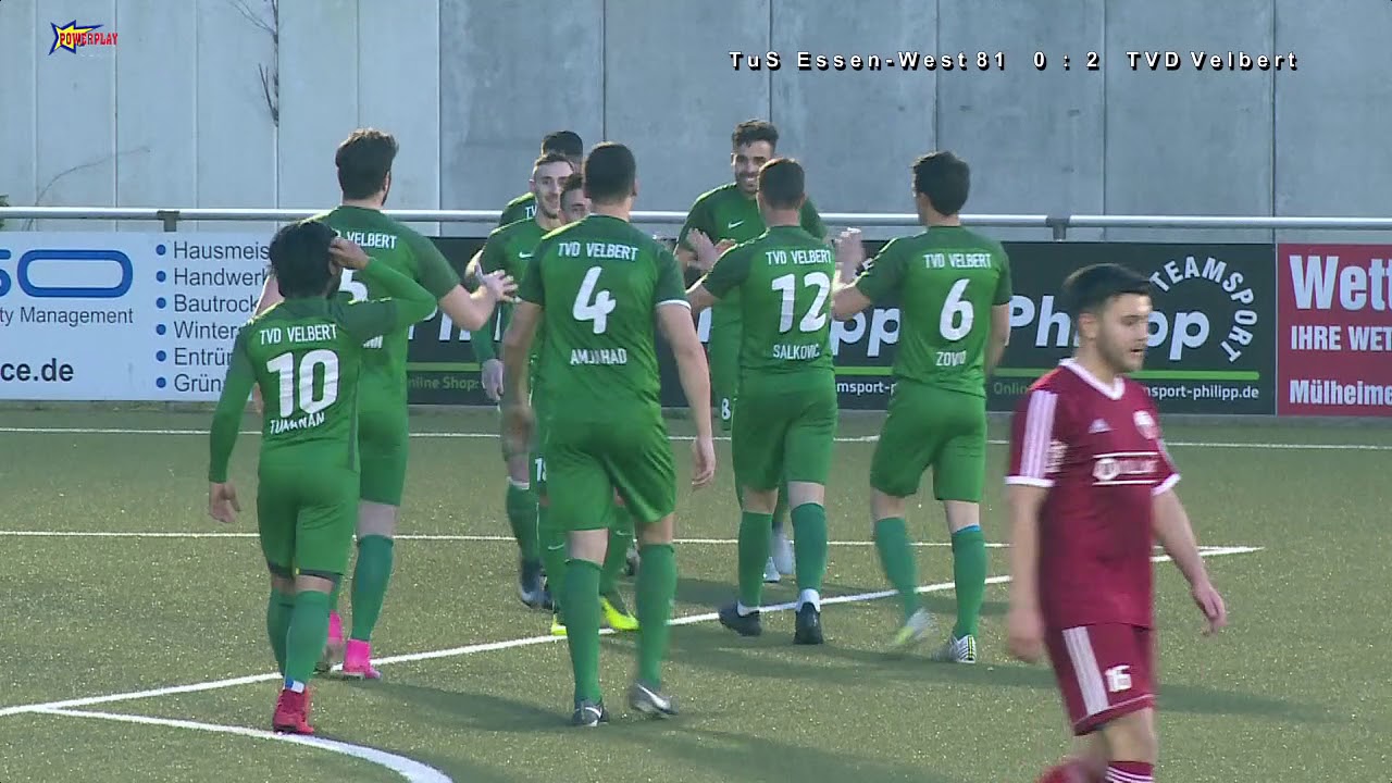BZ Liga Gr2 Saison 2017 18 Nachholspiel 24SP TuS Essen West 81 vs  TVD Velbert 12 4 2018